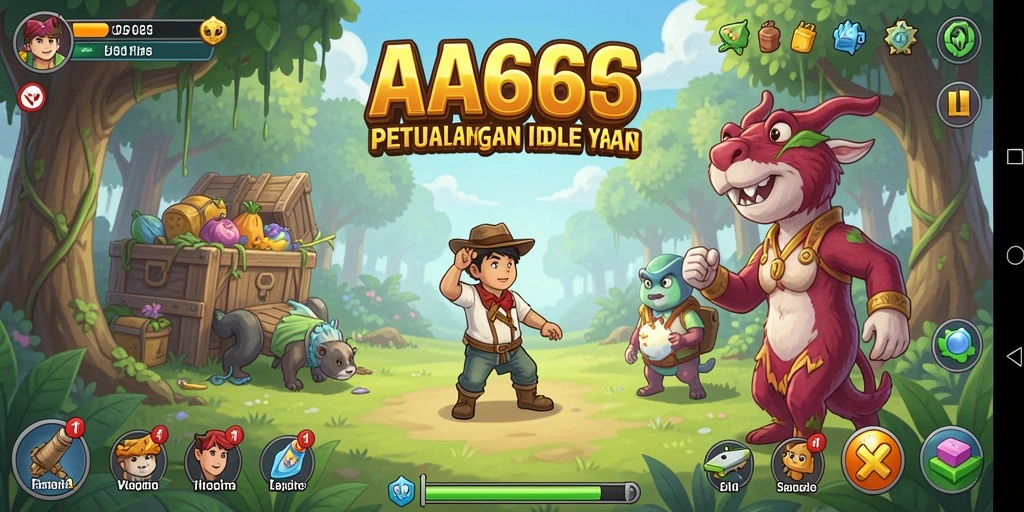 Tampilan gameplay AA666 yang seru dan interaktif.