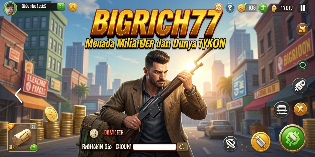 Tampilan gameplay Tycoon yang menarik di BIGRICH77.
