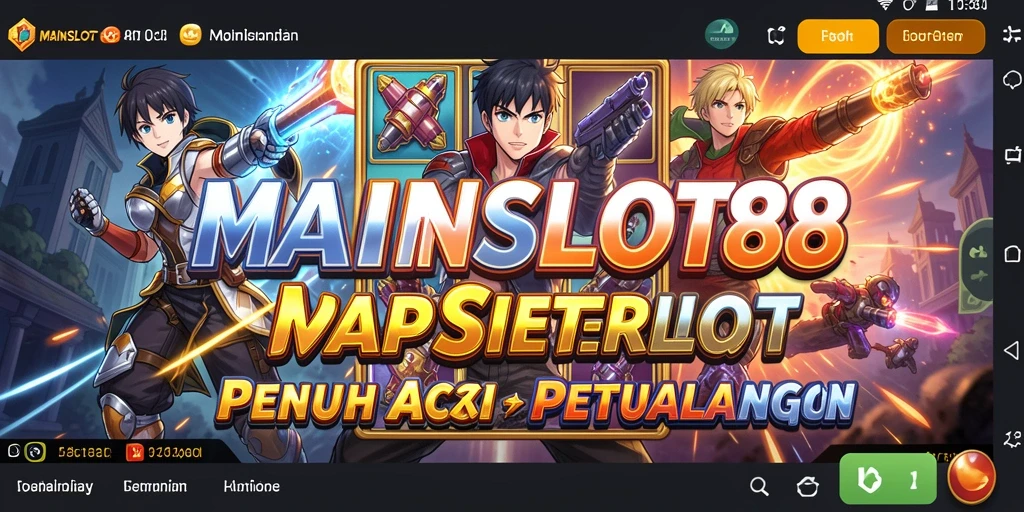 Screenshot gameplay MAINSLOT88 dengan karakter anime yang menawan.