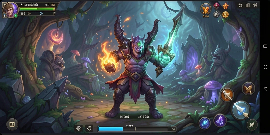Tangkapan layar gameplay MT966 menunjukkan aksi seru dalam petualangan.